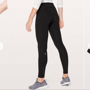 Lululemon Fast As Fleece Tight  Black 4